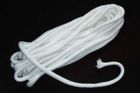 Corde blanche 8 mm pour remplacer vos liens usés et fixer solidement
