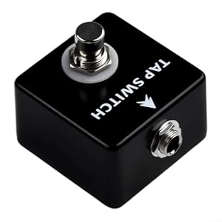 [PACKAGE CONTENTS] Package contains 1 x Tap Switch Pedal designed for external tap tempo control on your pedalboard, a compact accessory to expand your guitar pedal setup. [ COMPATIBILITY] Can be used with a variety of pedal types and works especiall...