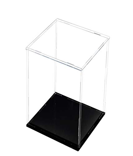 DIETSON Self-Assembly Acrylic Display Case Clear Showcase Store Box Dustproof for Pop Figures