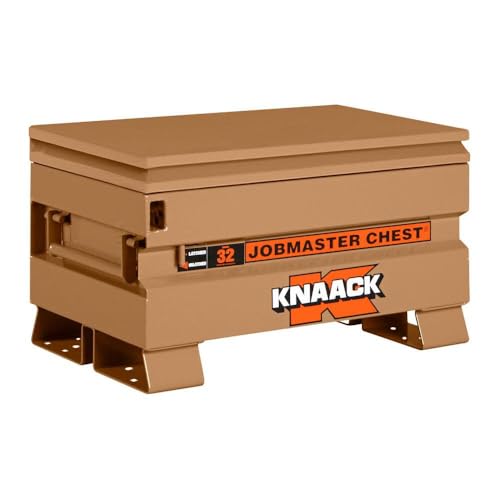 Knaack Jobsite Chest 32 Inch W X 19 Inch D X 13 Inch H Tan