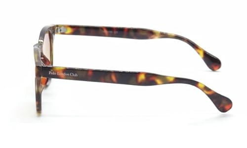 Óculos de Sol Redondo Polo London Club com Proteção UVA/UVB