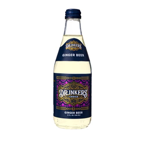Dr.inkers' Choice Ginger Beer (12 Fl oz each, Pack of 12)