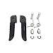 Black Front Foot Pegs Footrest For Suzuki Gsx-R Gsxr 600/750 1000 2000-2011
