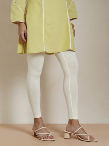 TWIN BIRDS Tailored Cut & Classic Fit Stretchable Viscose Elasthane Fabric Ankle Length Leggings for Women