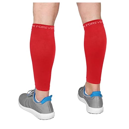 Calf Compression Sleeves - Leg Compression Socks for Runners, Shin Splint, Varicose Vein & Calf Pain Relief - Calf Guard Great for Running, Cycling, Maternity, Travel, Nurses