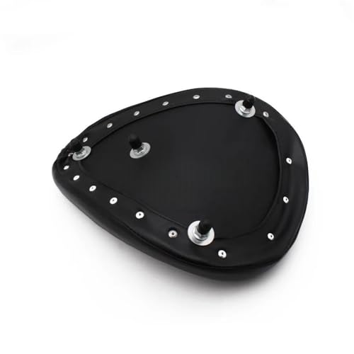 Asiento de moto PU retro cafe racer universal plano bobber 3