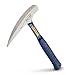 Estwing Rock Pick - 22 oz Geological Hammer with Pointed Tip & Shock Reduction Grip - E3-22P