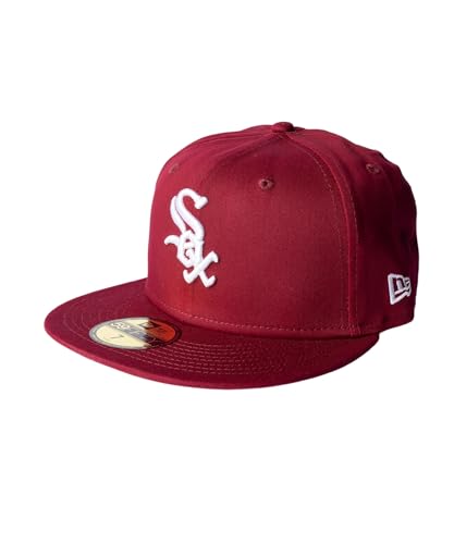 [�j���[�G��] �L���b�v 59FIFTY 60364430 Chicago White Sox - League Essential RED×WHITE/���b�h?�z���C�g�u�����h�T�C�Y�F7 1/2 ���{�T�C�Y�F59.6cm [���s�A���i]