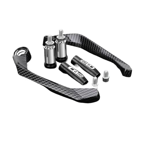 Protège-poignets en aluminium pour moto CB400F de route