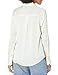 Amazon Essentials Women's Regular-Fit Satin Button Down Blouse (Available in Plus Size), Eggshell, Large