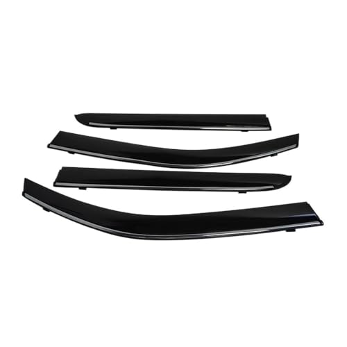 Pare-Soleil latéral pour GWM Cannon Poer 2019-2024 Déflecteur Fenêtre Noir 4PCS