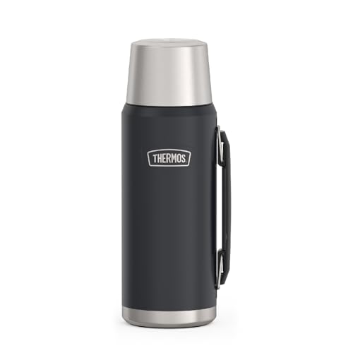 THERMOS, ICON Series, Stainless Steel Beverage Bottle, Granite, 1.2 L by Thermos - Used condition - CA$36.33