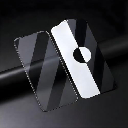 Image of DPJ Borderless Tempered Glass compatible with iPhone 17 & iPhone 16 Pro Screen Protector, 9H Hardness, 2.5D Curved Edge, Oleophobic Coating [TRANSPARENT] [Pack of 1]