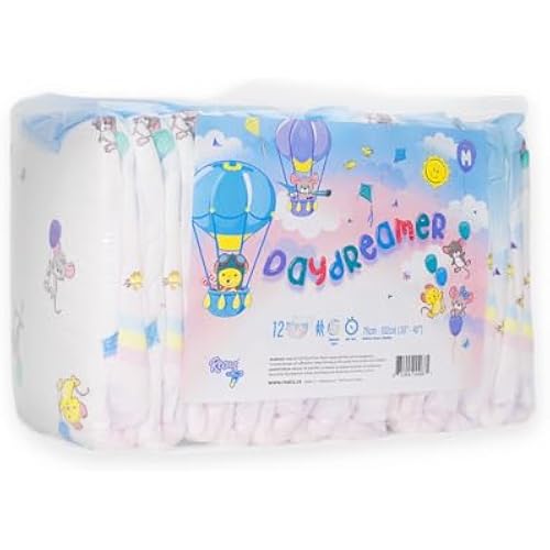 Rearz - Mega Daydreamer - Adult Disposable Diapers (12 Pack) (Large)