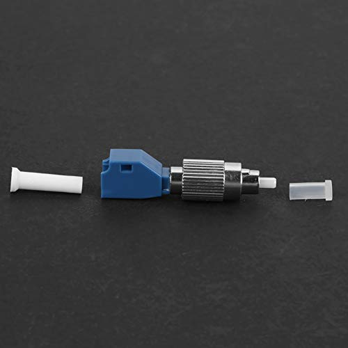 Adaptador de fibra óptica, conector de fibra óptica LC/UPC fêmea para UPC macho SM 9/125 conector de