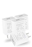 HomeSpot UL-Listed Universal US 5V1A USB Wall Charger Plug in-Door Power AC Adapter for Travel Office Home Use - 4 Pack White