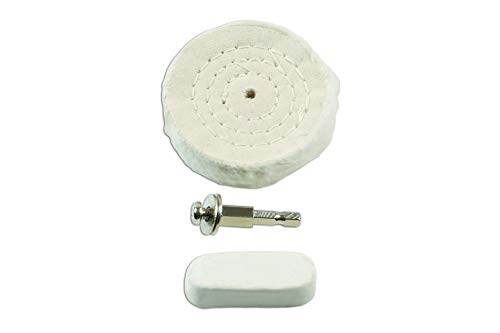 Laser Tools 7629 Soft Metal Compound And Buffing Wheel Set