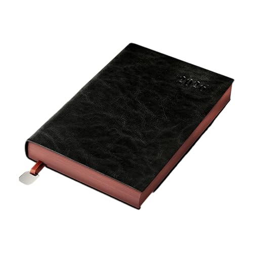 Carnet de notes 2026 agenda journalier écriture en similicuir
