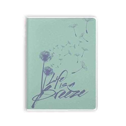 Carnet de notes pissenlit idéal pour journal intime végétal