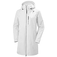 Helly Hansen Women's W Long Belfast Jacket, White, M