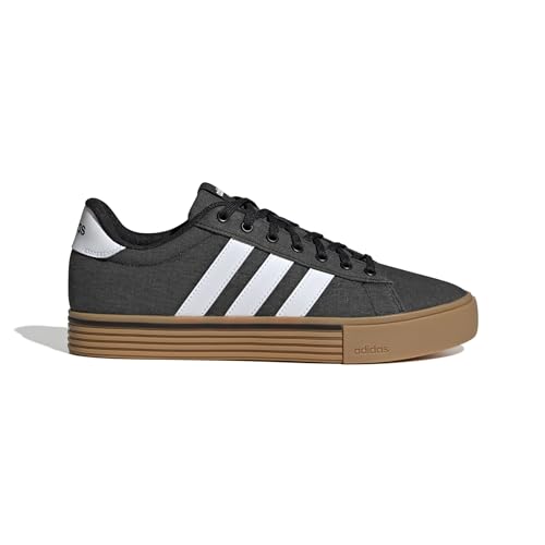 adidas Daily 4.0 Shoes, Zapatos Bajos Que no Son de fútbol Unisex Adulto, Core Black/FTWR white/GUM10, 48 EU