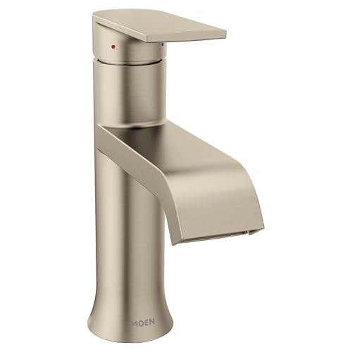 Moen Genta LX Brushed Nickel Bathroom Sink Faucet 6702BN