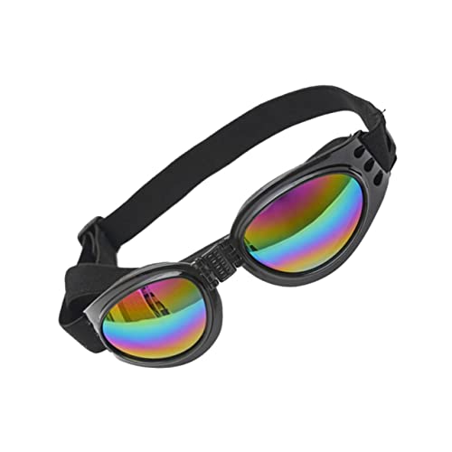 SUPVOX Dog Glasses Pet Sunglasses Eye Protection Uv Blocking Adjustable Goggles for Dogs