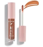 Gizzene Lip Oil Stain with Vitamin E & Shea Butter – Non Sticky Hydrating Tinted Lip Oil for Dry ...