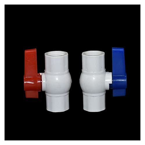 Vanne d'eau PVC DN25x32mm et robinet de tuyau de jardin rapide