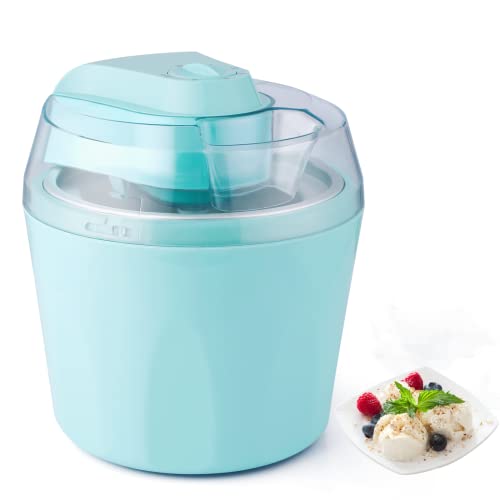 1,5 L Eismaschine, 15–25 Minuten schnelle Produktion und Timer, Elektrische Speiseeisbereiter Zuhause mit abnehmbarer…