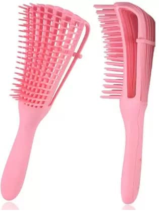 Image of Paddle Hair Brush for Women & Men - Detangler & Styling Comb for Curly, Wavy & Straight Hair - Comfortable Grip Hair Brush