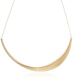 Zugverschluss mit Logogravur Calvin Klein Damen-Halsreife Vergoldet KJ8QJJ100100