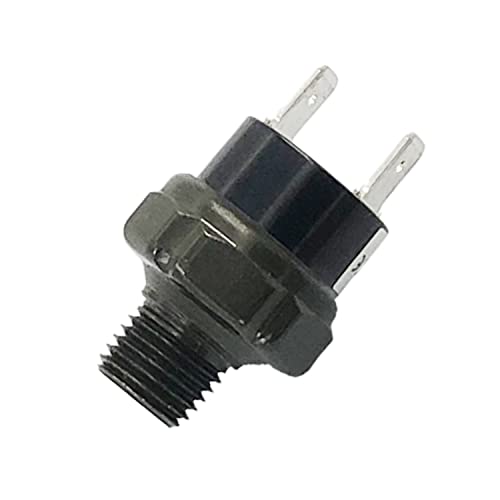 Pressostat de précision FainWan 90-120 PSI en finition noire 1/4" NPT pour cuve d'air