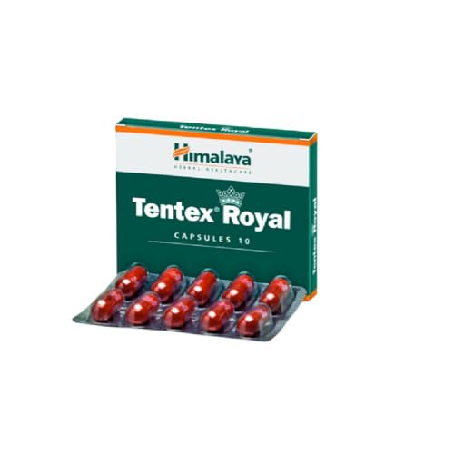 Himalaya tentex royal capsules 10N, Pack of 2