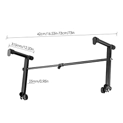 Yiida Pupitre universel portable à 2 étages pour clavier de piano électronique à hauteur réglable – Support multifonction portable - Les Beatles, Paul McCartney, John Lennon, RIngo Starr, George Harrison Yiida Pupitre universel portable à 2 étages pour clavier de piano électronique à hauteur réglable - Support multifonction portable – Image 4