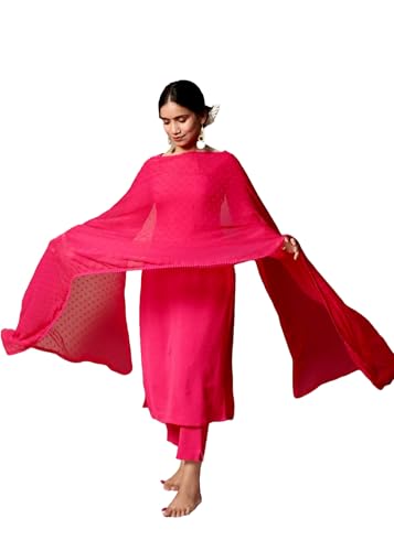 Costume indien en coton pour femme pur et durable au tombé fluide
