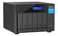 Qnap TVS-h674-i3-16G Intel Core i3 Prozessor, 16 GB RAM, PCIe Gen 4, Schwarz, 6 Bay – Ansicht 2