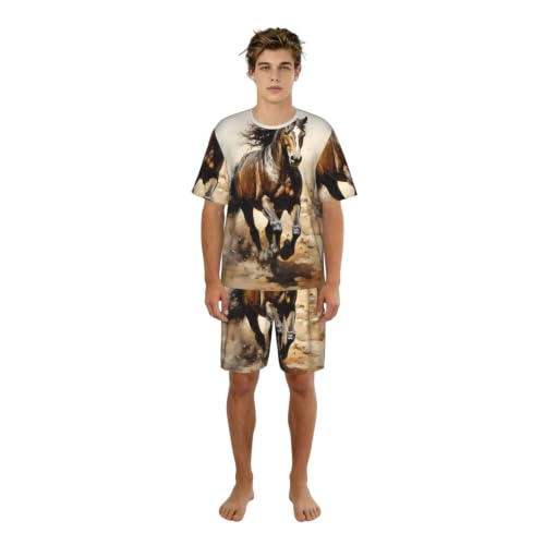 Pyjama Western Horse respirant avec textile doux haute performance thermique