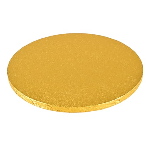 lakeland 25cm Round Cake Drum - Gold