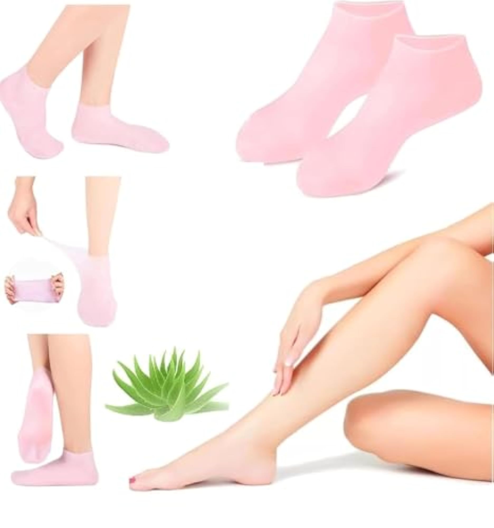Silicon Heel Socks for Crack Spa Gel Socks for Women and Men