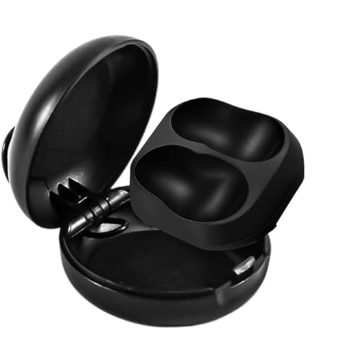 Image of Ear Plugs for Noise Reduction Ear Protection EarPlugs for Sleep,Concerts,Work,Study,8 Size Eartips with Small Box,Perfect Silicone Earplugs for Noise Reduction (Black Empty Case, Mini)