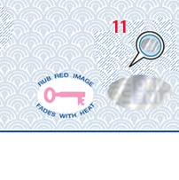 250 Hologram Checks - Top Position. High Security Blank Checks. Best Buy! (Blue Scallop) #TOP3