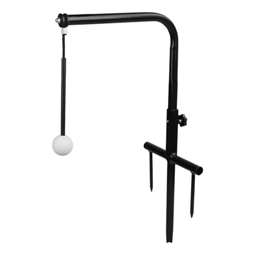 Dispositif de guidage de swing de golf avec correcteur de trajectoire en métal réglable.