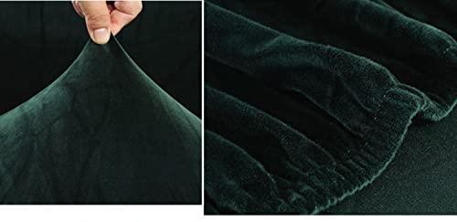 Housse de canapé en peluche L rose 2+2 places extensible - 4