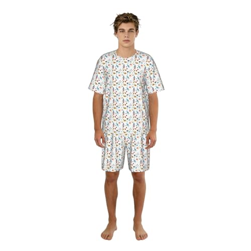 Pyjama homme léger et respirant anti-chaleur pour un sommeil réparateur