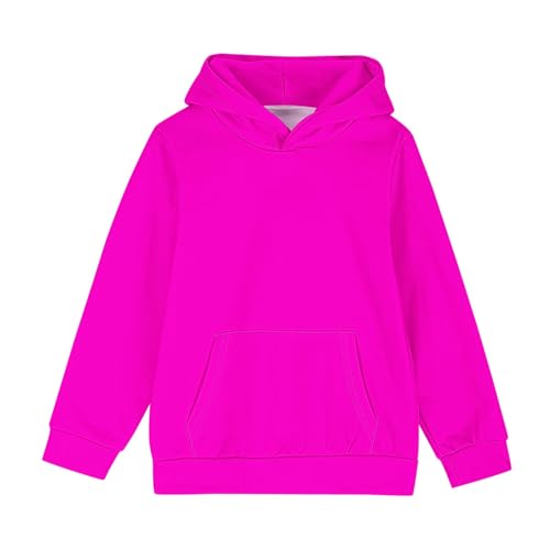 Unisex Kids Hoodies with Pocket Casual Long Sleeve Pullover Sweatshirts Loose Fit Workout Basic Tops for Boys Girls2