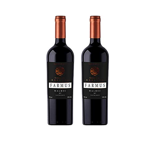 Kit C/2 Vinho Farmus Winemaker Reserva Malbec 750ml