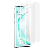 Luminira [2 Pack] Screen Protector Compatible Samsung Galaxy Note 10 Screen Protector - Premium Surface Hardness Crystal Clear [Full Screen Coverage] Tempered Glass Screen Protector Guard Cover