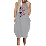 DeaAmyGline Robe Ample de Baseball pour Femme Imprimé Graphique Amusant Col Rond Deux Poches Robe à Manches 3/4 Robe Hiver Taille Basse