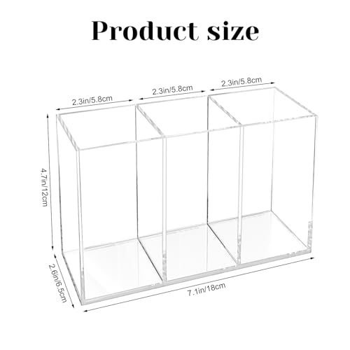 Rainmae Acrylic Cutlery Storage Organizer, Plastic Cutlery Utensil Holder Storage Organizer Caddy For Kitchen Countertop Organization thumb #1